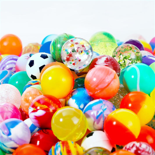 200-Piece Party Favor Bouncy Balls - Bulk Pack for Kids' Birthdays