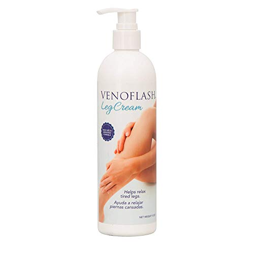 VenoFlash Leg Cream for Relax Tiered Legs - 3 Oz by EFFICIENT LABORATORIES INC