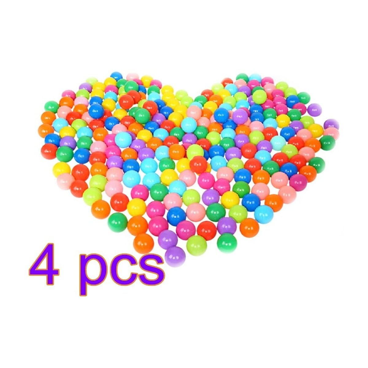 400PCS Kids Ball Colorful Fun Plastic Ball Pit Balls for Babies Kids Children Birthday Parties Events Playground Games Pool Tent Ocean Swim Toys Ball Packing in Bag, 5.5CM