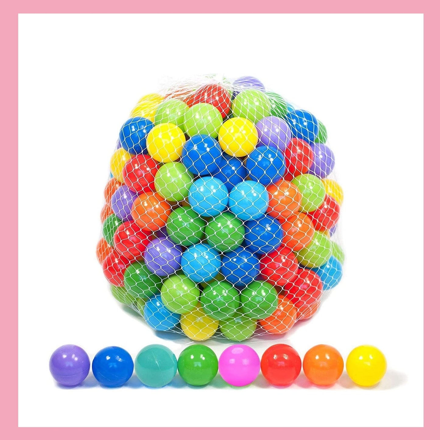 500 Soft Plastic Mini Ball Pit Balls