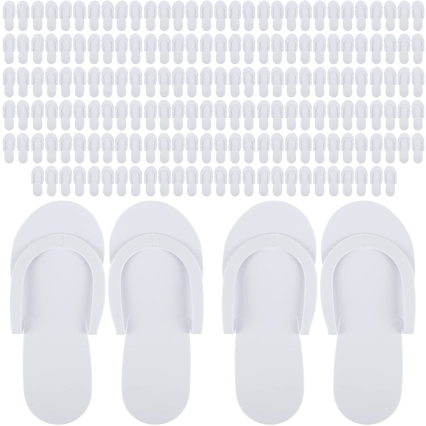 90 Pairs Disposable Pedicure Slippers Foam Disposable Flip Flops Kit Spa Pedicure Sandals for Guests Women Men Girls Foot Nail Salon Party Supplies Wedding Shower Favors