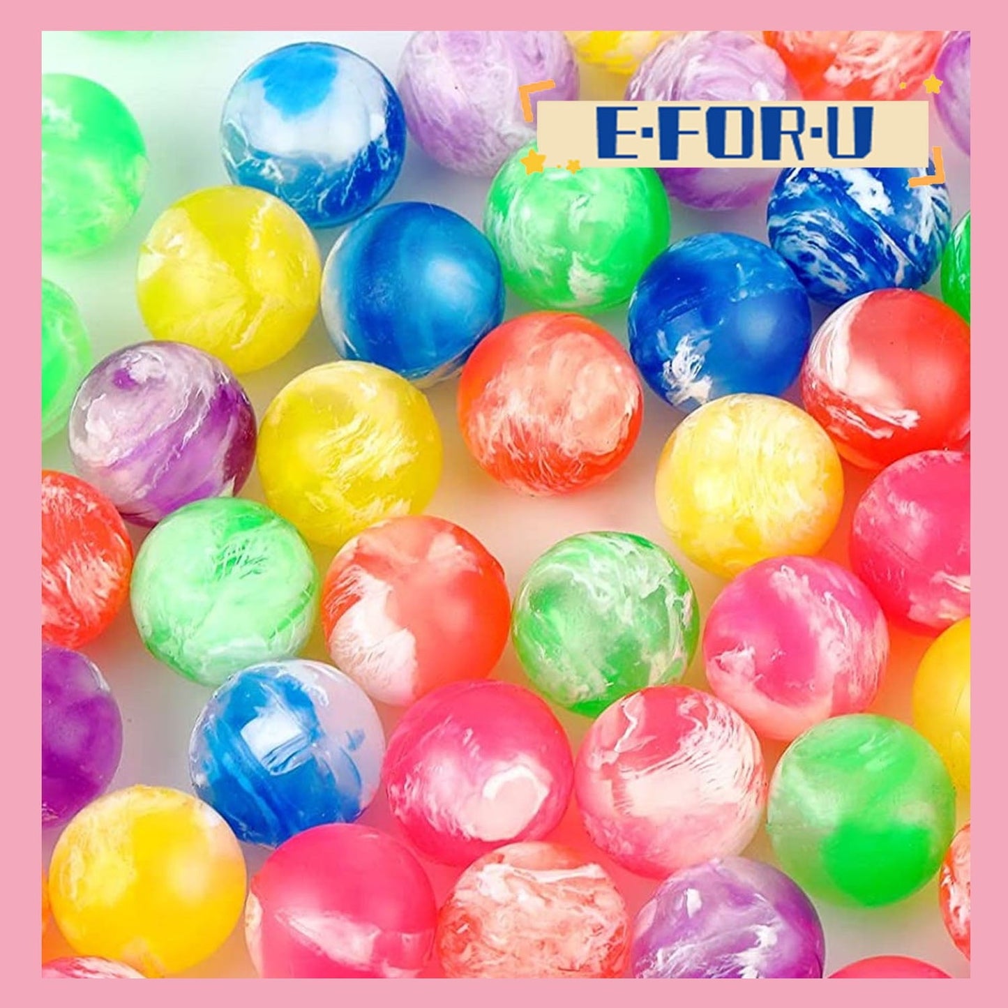 500 Pieces Small Bouncy Balls in Bulk Rubber High Bouncing Balls