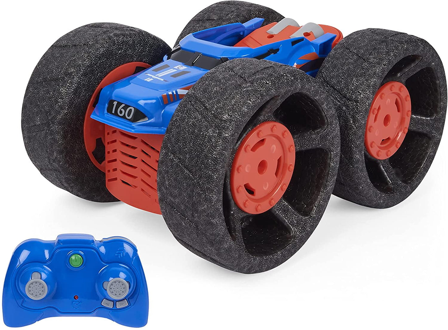 Air Hogs Super Soft, Jump Fury with Zero-Damage Wheels, Extreme Jumping Remote Control Car, Kids Toys for Kids 4 and up, 1:15 Scale
