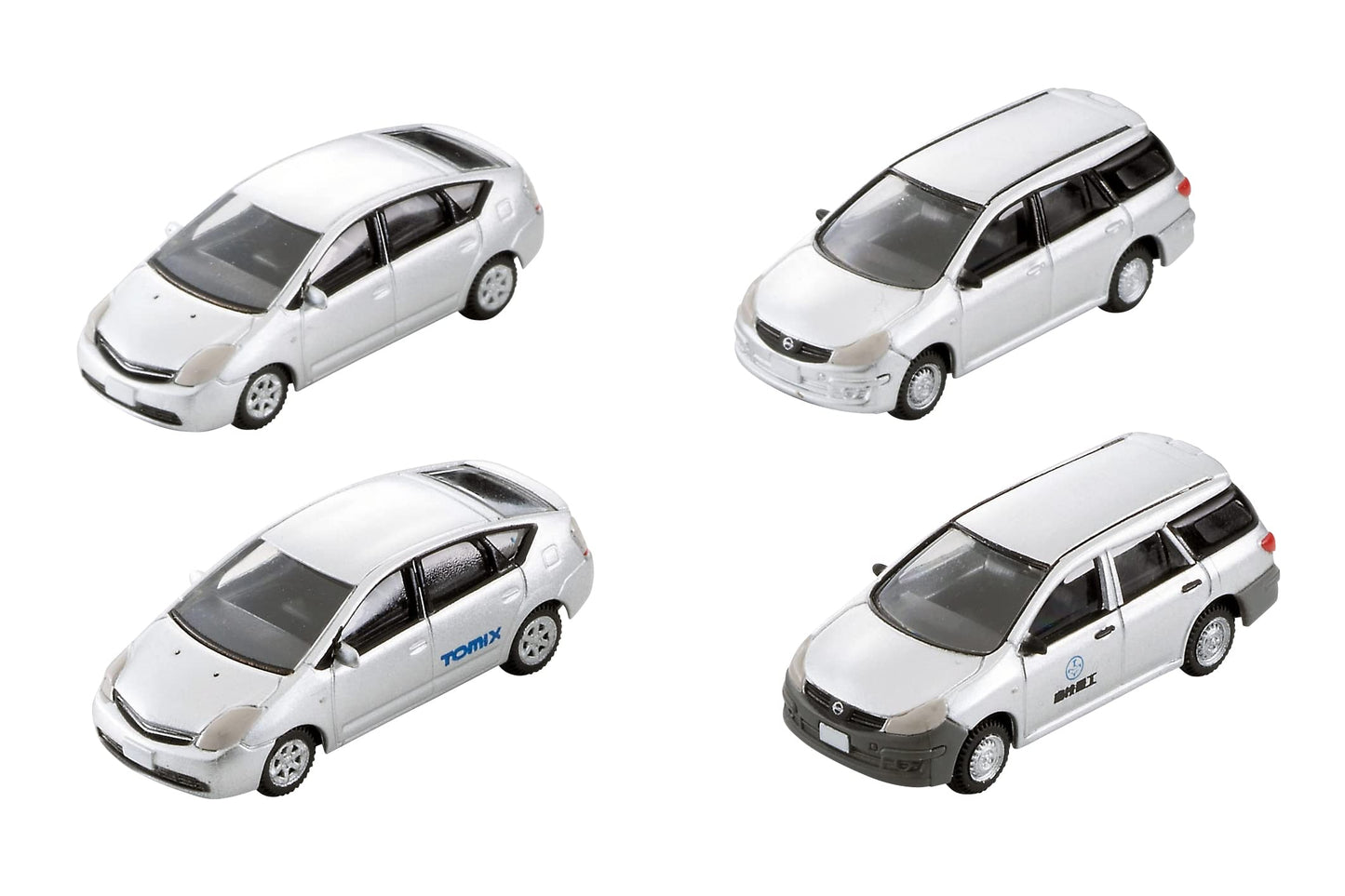 Tomytec Japan Business Car Silver Diorama Supplies - Car Collection Basic Set Selection