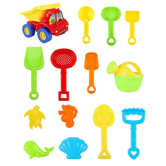 14PCS Kid Beach Toy Set Safe Children's Sand Play Toy Set
