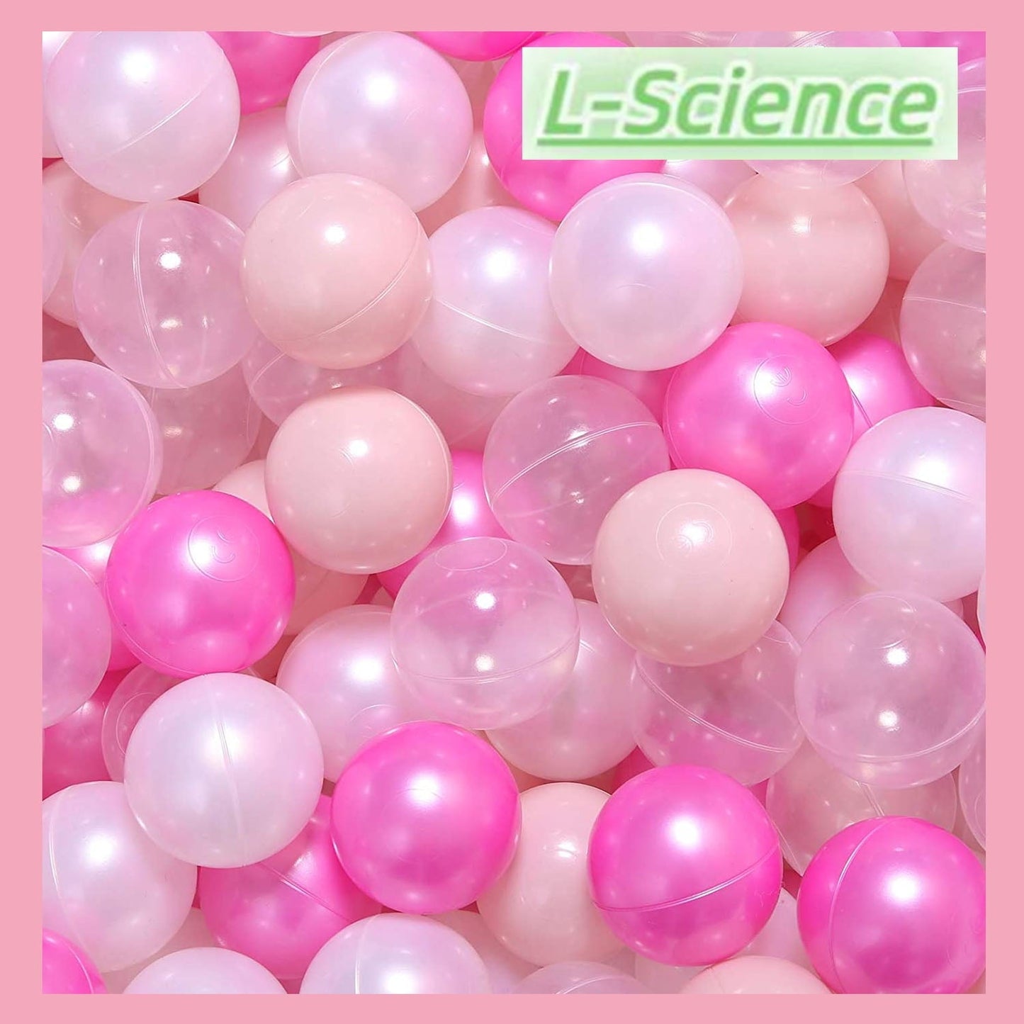 100 Pieces Colorful Ball Pit Balls Plastic Phthalate