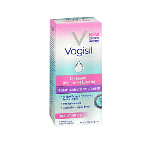 Vagisil, Vagisil ProHYardsrate Natural Feel Internal Vaginal Moisturizing Gel, 8 Each