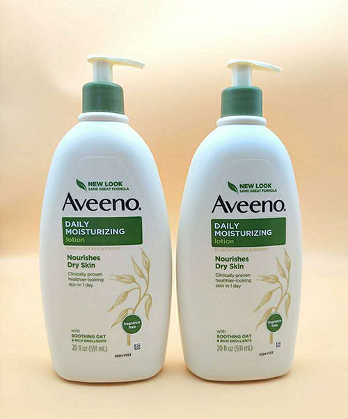 Aveeno Naturals Daily Moisturizing Lotion - 20 fl oz (2-Pack) Nourishes Dry Skin