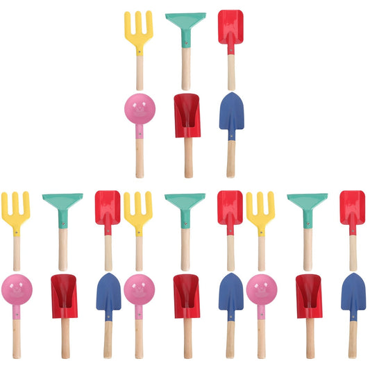 24 pcs Beach Sand Toy Mini Plastic Sand Shovel Sand Digging Shovels Sand Toys for Toddler Sand Play