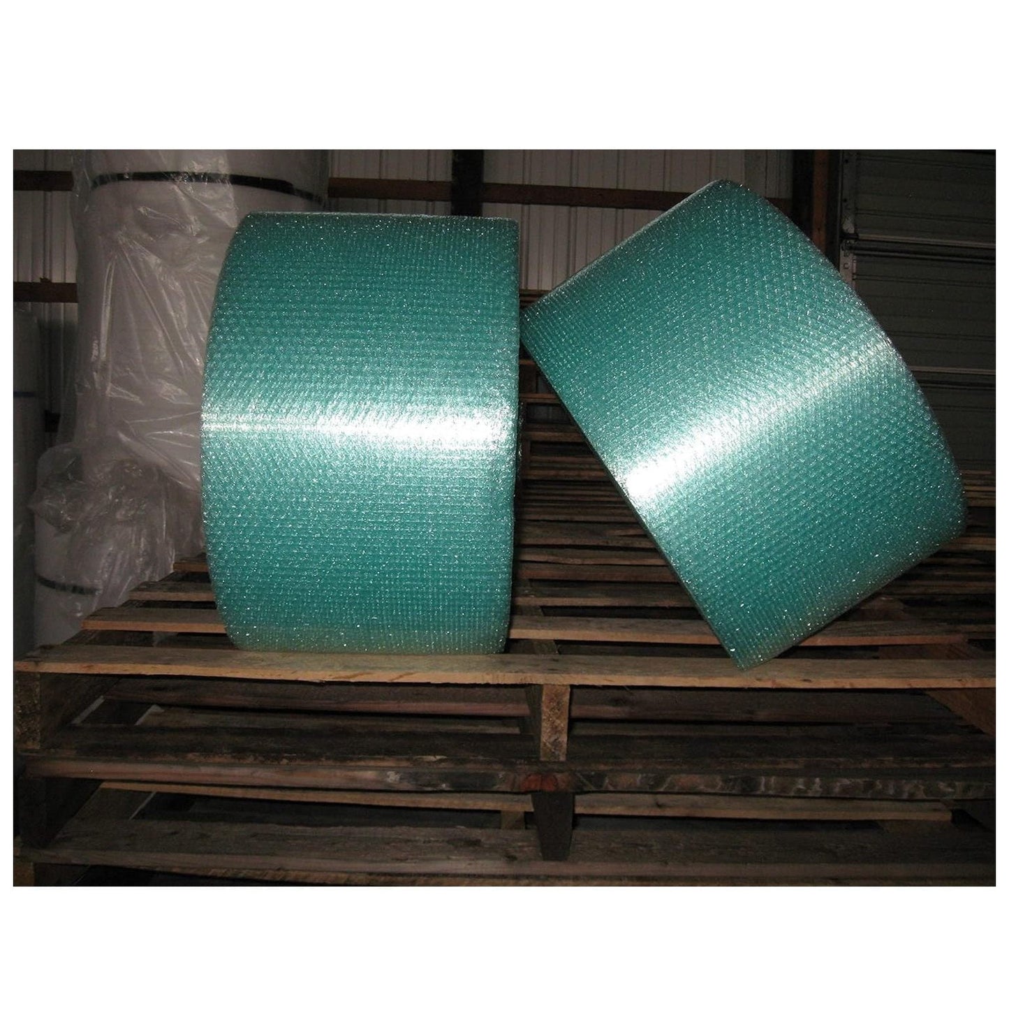 3/16' Small Green Recycled Bubble, 12' X 600' Per Order