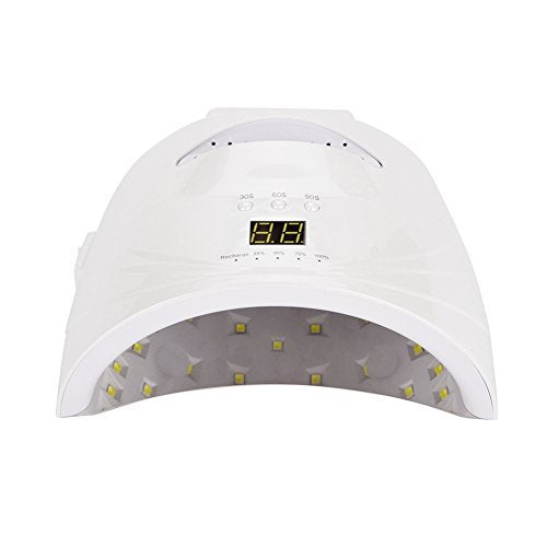 UV Nail Lamp, 48W Cordless Rechargeable Nail Lamp Nail Led UV Light Nail Polish Dryer Tool US Plug