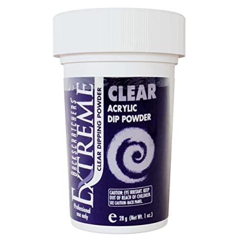 BACKSCRATCHERS Extreme Acrylic Dipping Powder Clear 1 oz.