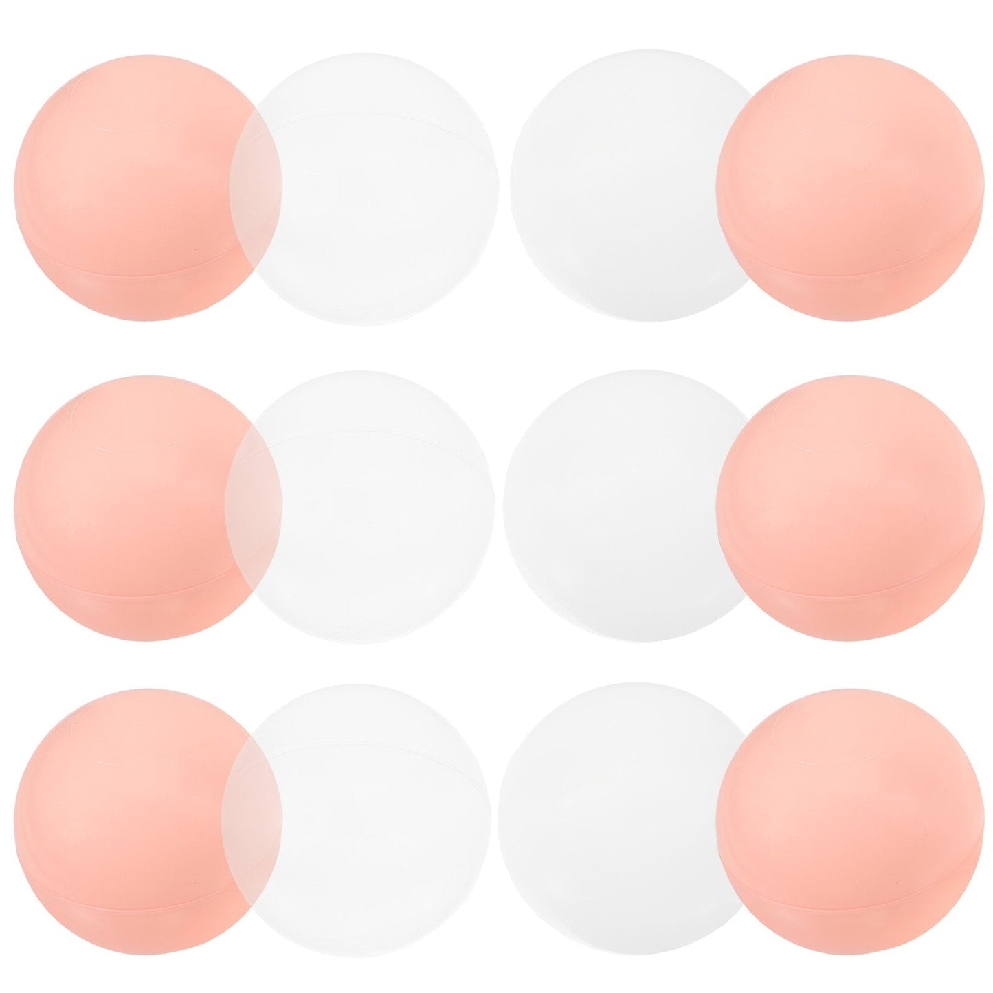 50 Pack Plastic Balls Ocean Balls Replacement Pool Game Balls Party Game Props Pits Balls