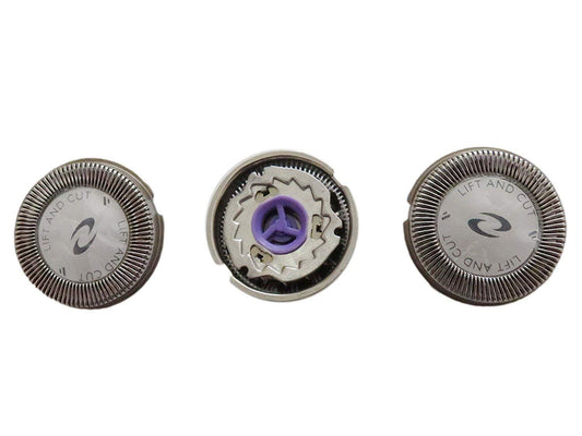 3 Pcs Replacement Shaver Head Shaver Blade for Philips Norelco Hq56 Hq55 Plus Hq4 Hq3 6948XL