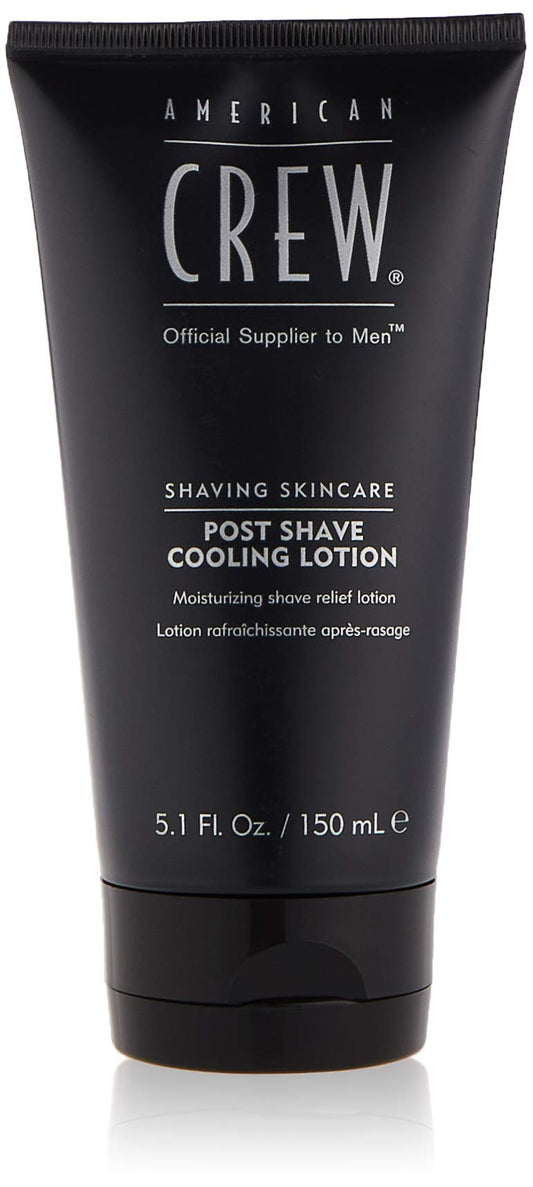 American Crew After Shave Lotion for Men, Cooling Dual Action Lotion, 5.1 Fl Oz