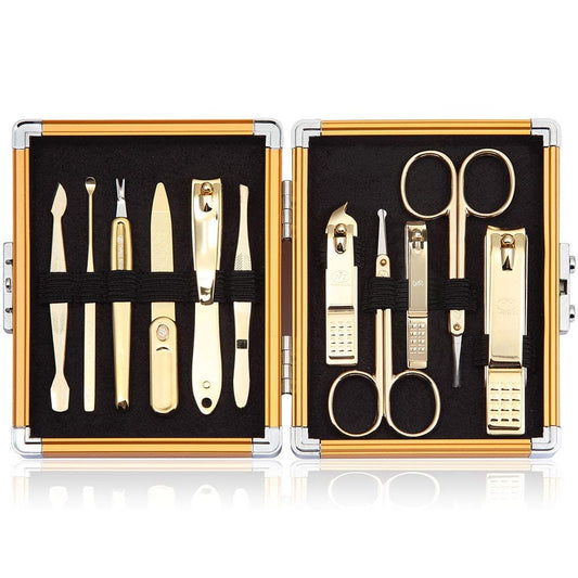 Three Seven (777) Travel Manicure Grooming Kit Nail Clipper Set (11 PCs), MADE IN KOREA, SINCE 1975.