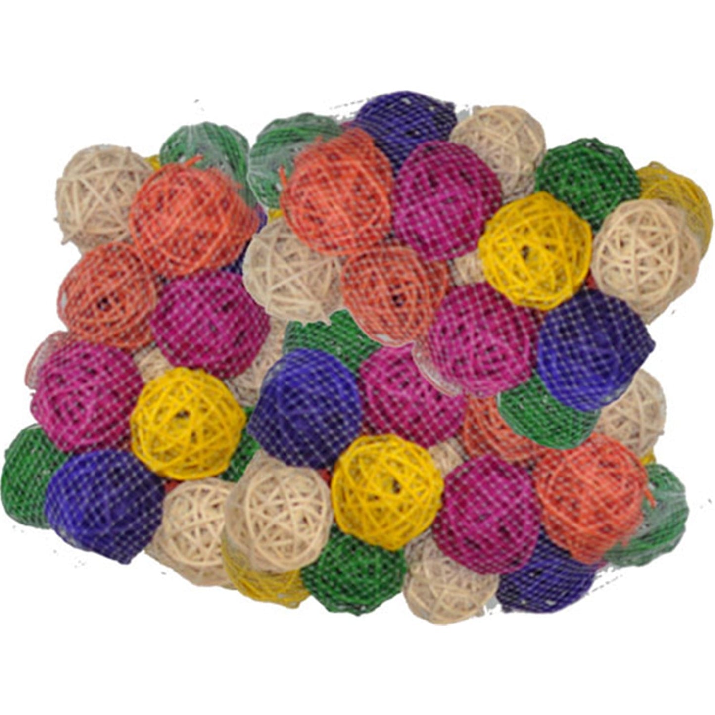 A&E Cage HB46568 Colored Vine Balls- 1.5 In. - 100 Pack
