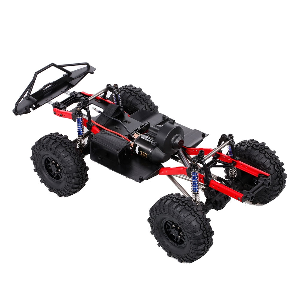Ametoys AUSTAR A2X-313C Car Chassis with Tires 275mm/10.8inch Wheelbase Chassis Frame 540 35T Motor for 1/10 Crawler Car Axial SCX10 II Car