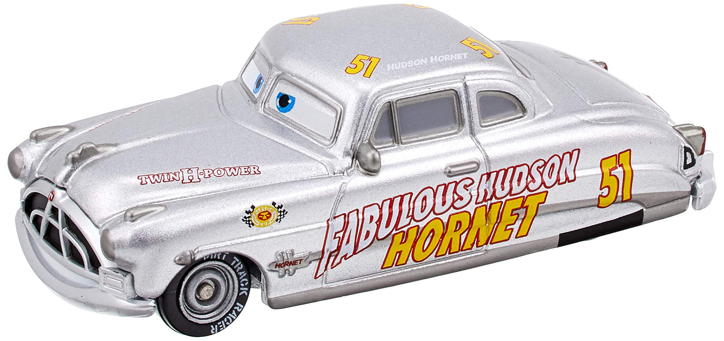 Takara Tomy Tomica C-40 Disney Cars Doc Hudson (Silver Racer Type) Disney Car Toys