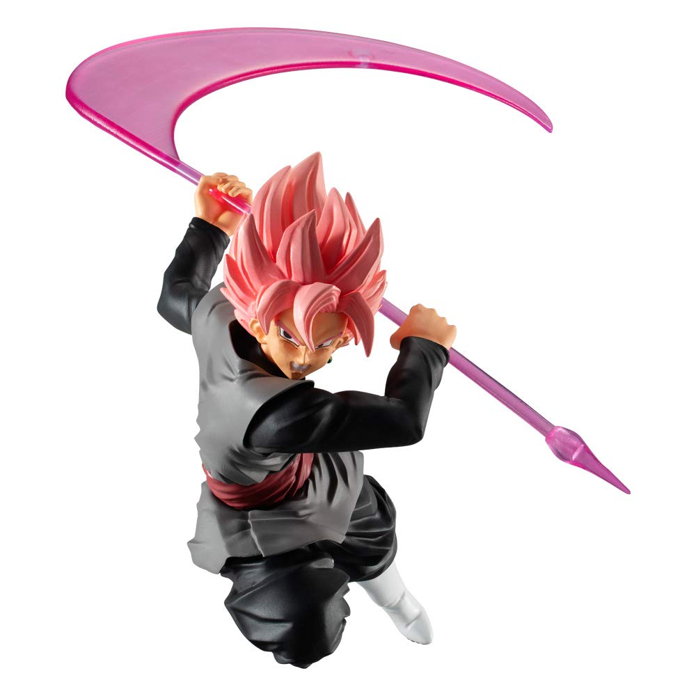 BANDAI CANDY Dragon Ball Styling Super Saiyan Rose Goku Black Candy Toy