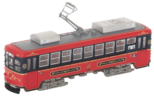 TOMYTEC - Nagasaki Electric Tramway Type 200 No.207 'City Cruise Akari' - N Scale