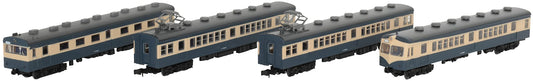 Tomytec Japan Railway Collection Jnr Series 70 Ryomo Line 4 Car Set Diorama Supplies Blue 316435