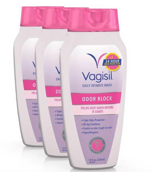 Vagisil Odor Block Daily Intimate Vaginal Wash (12 fl. oz., 3 pk.)