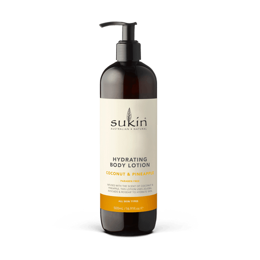 Sukin HYDRATING Body Lotion Coconut & Pineapple 500mL