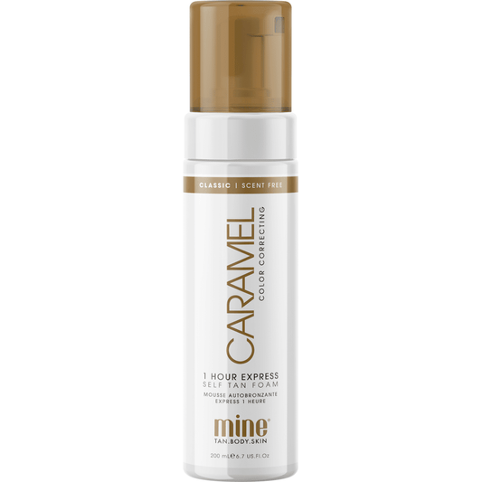 mineTan CARAMEL Self Tan Foam 200mL