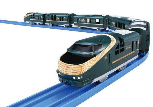Takara Tomy Pla-Rail Cruise Train Dx Series Twilight Express Mizukaze Japanese Train Toys