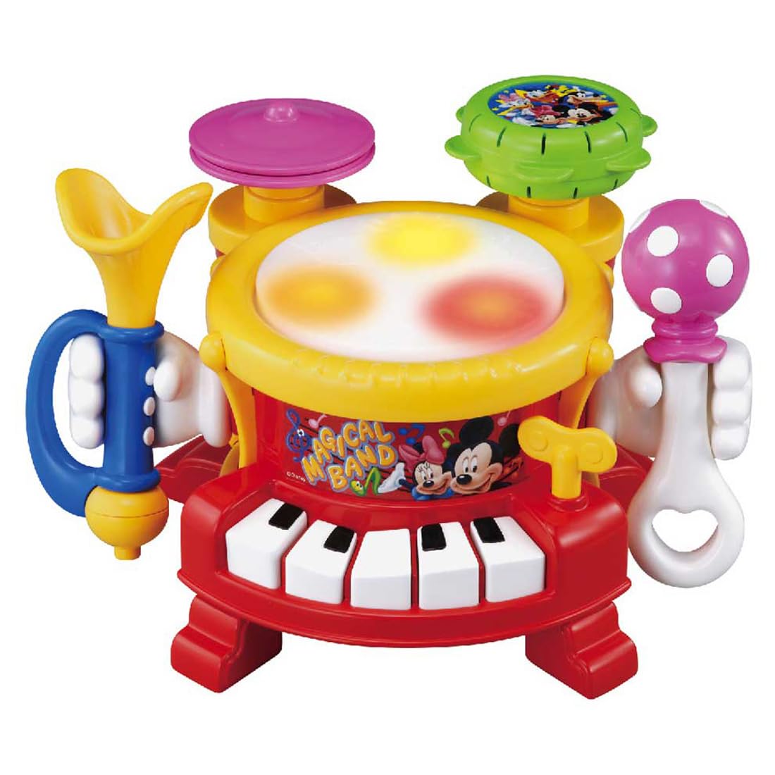 Takara Tomy Rhythm Play Magical Band W310xH220xD265mm Multicolor