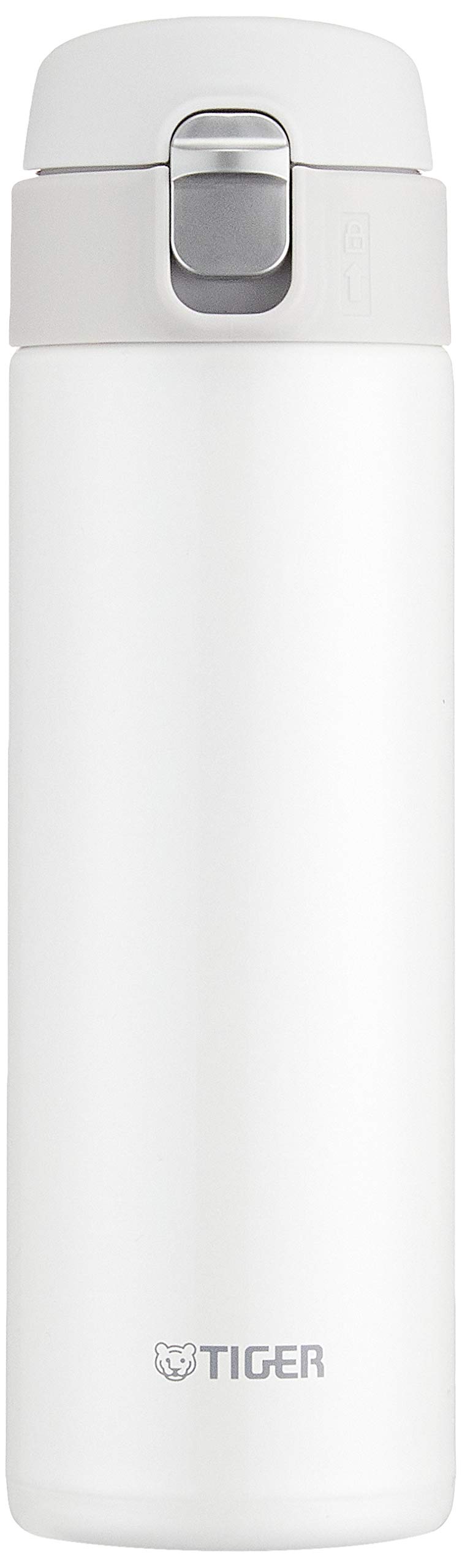 Tiger Mmj-A482-Wj  Thermos White Stainless Mini Bottle 480ml Japanese Vacuum Water Bottles