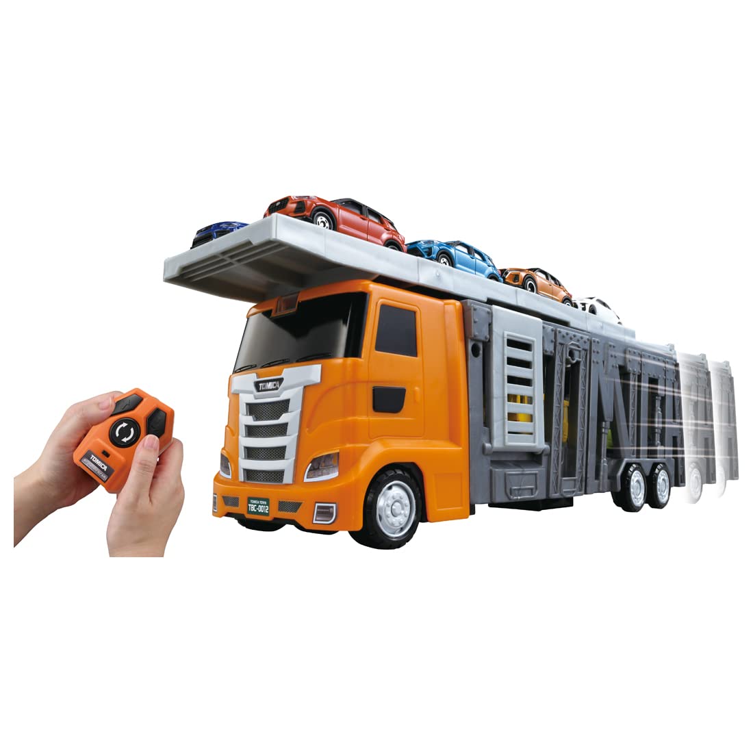 Takara Tomy Tomica Giant Spin Start RC Big Carrier Car Toy 3+ St Mark Cert.