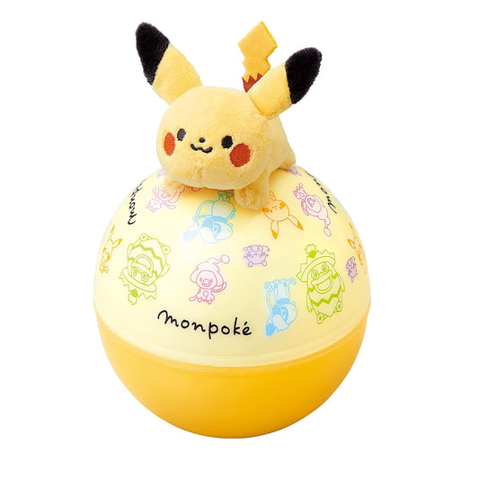 Toyroyal Mompoke Lowry Chime Pikachu Pokemon Rising Baby Doll Rattle Removable Hand Washable Japan